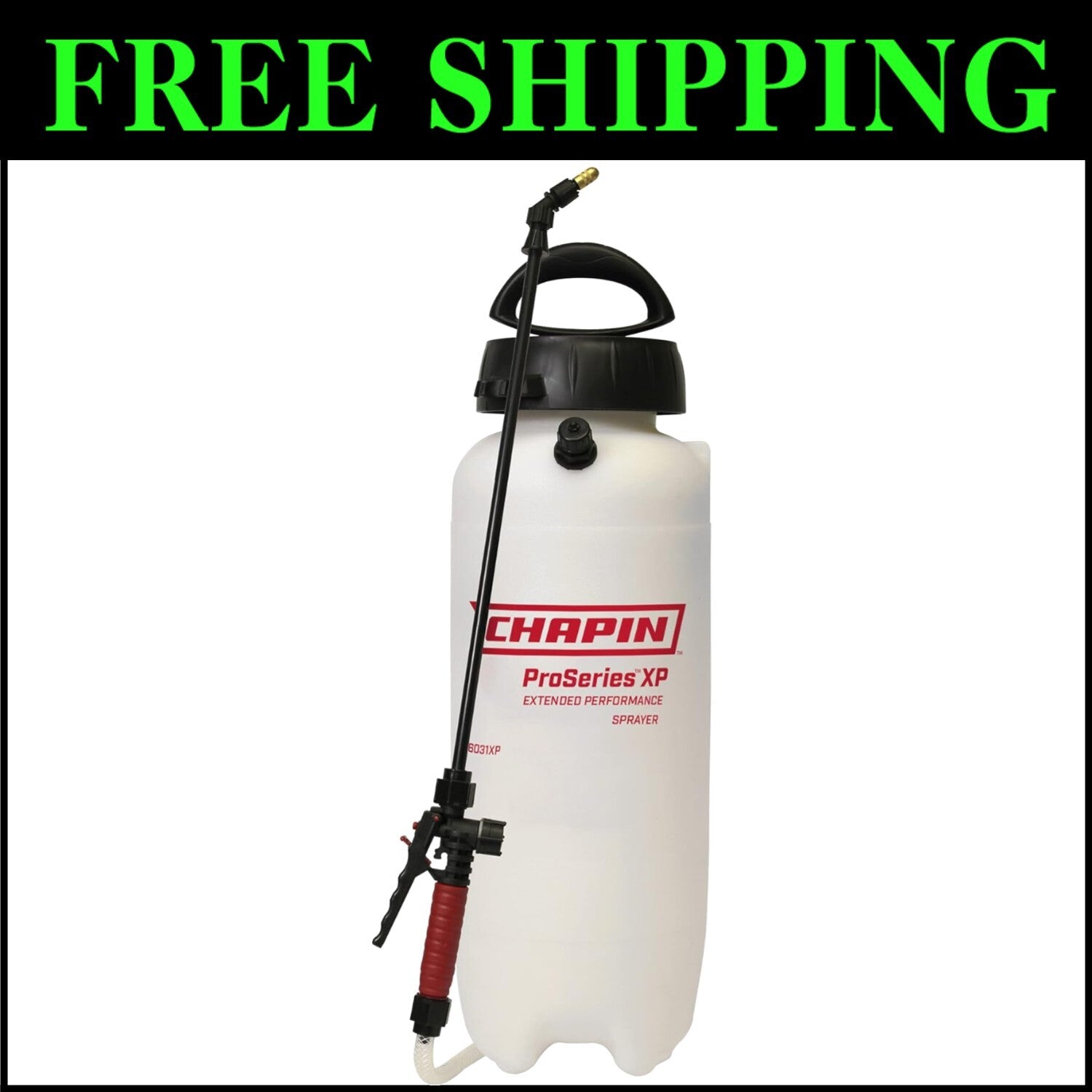 Chapin ProSeries 3-Gallon Manual Sprayer with Adjustable Nozzles for Garden Care