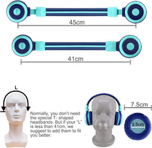 Load image into Gallery viewer, Stylish Over-Ear Kids Headphones with Volume Safety Limit &amp; Hard Carrying Case
