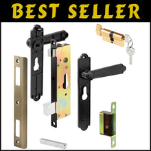 Load image into Gallery viewer, Weather Resistant Keyed-Locking Mortise Handle Set for Security Screen Doors