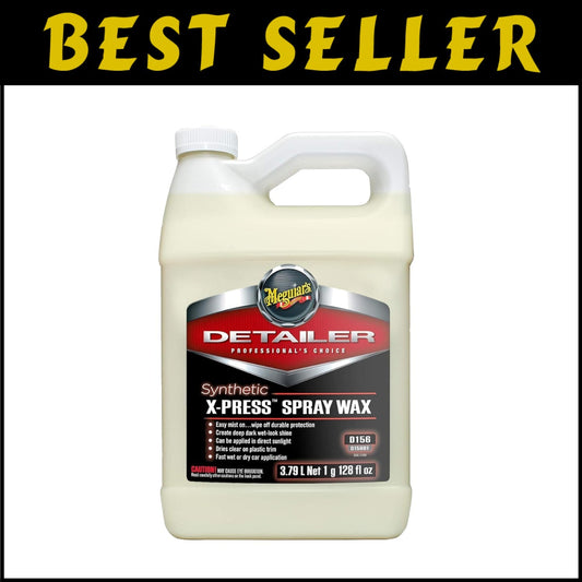 1 Gallon Synthetic X-Press Spray Wax for Expert-Level Car Shine & Protection