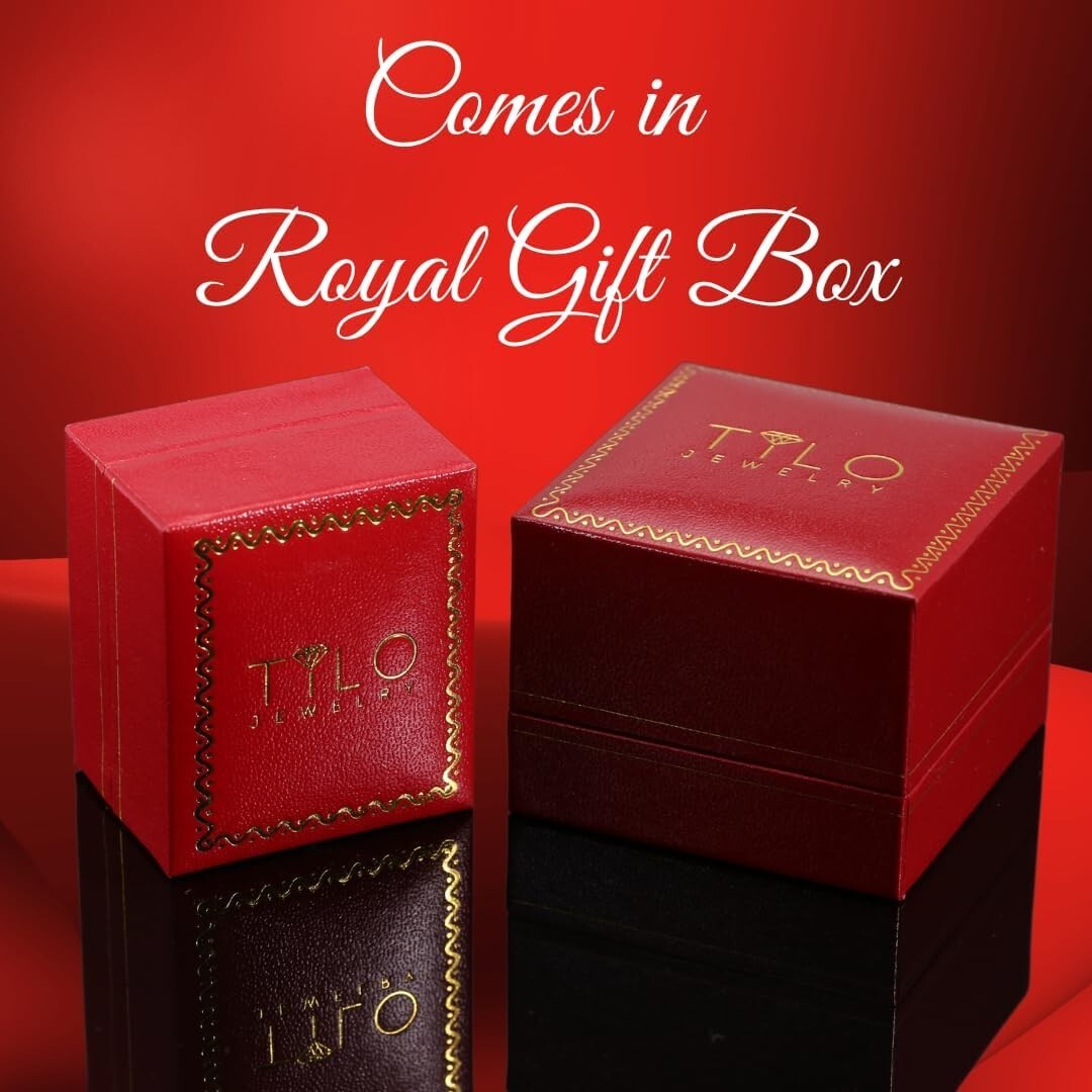 Stunning 14k White Gold 1.8 Inch Round Hoop Earrings with Click-Top Closure