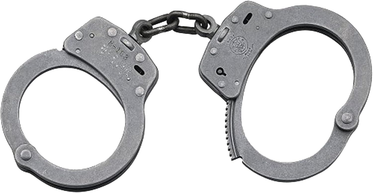 Durable Stainless Steel Handcuffs with 23 Locking Positions - Modern Cuffing