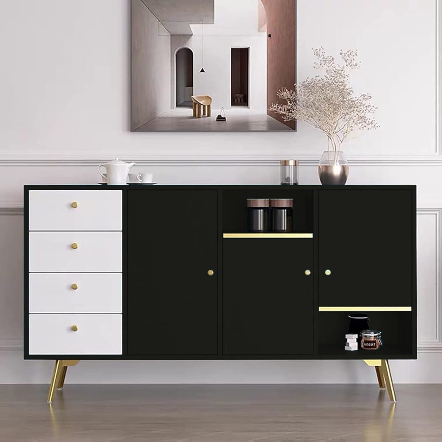 Durable Matte Black Peel and Stick Wallpaper - Easy Install & Bubble-Free Design