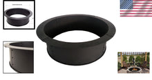Load image into Gallery viewer, Versatile Alloy Steel Fire Ring - Perfect for Outdoor Fire Pits &amp; Gatherings