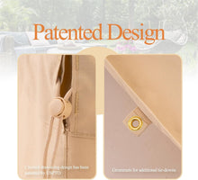 Load image into Gallery viewer, Heavy-Duty Waterproof Patio Table Cover 136x88in - Fade &amp; Wind Resistant