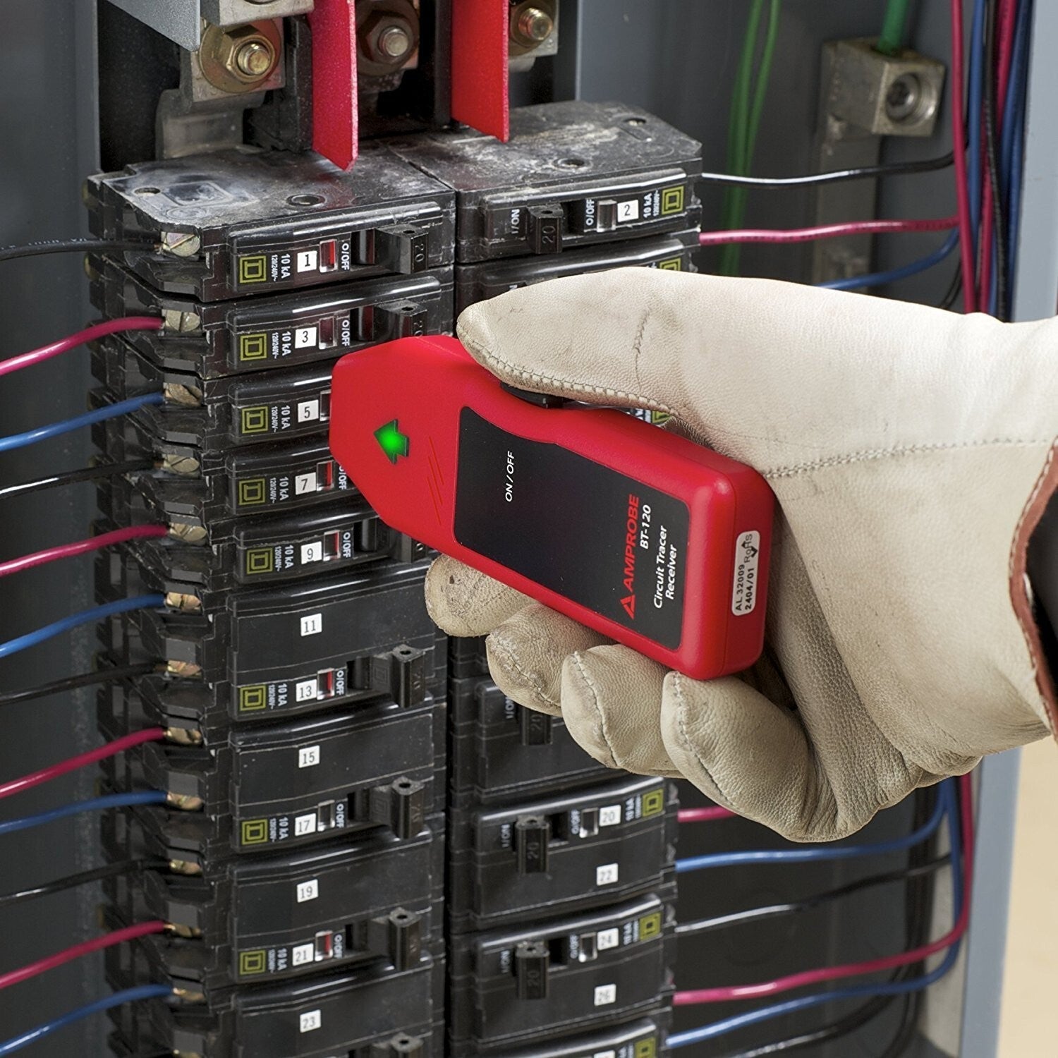 Reliable Circuit Breaker Tracer with LED Indicator - Essential for Electricians