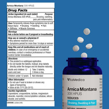 Load image into Gallery viewer, Energy &amp; Recovery Formula: Arnica Montana Tablets with Bromelain &amp; Quercetin