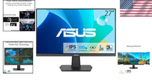 Load image into Gallery viewer, 27" Frameless Full HD Monitor - 1ms Response, 100Hz Refresh for Smooth Viewing
