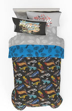 Load image into Gallery viewer, Hot Wheels Kids 5 Piece Twin Comforter &amp; Sheet Set - Super Soft Microfiber