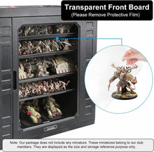 Load image into Gallery viewer, Premium Miniatures Transport Case – Adjustable Magnetic Trays for Organization