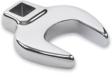 Load image into Gallery viewer, Durable 11-Piece SAE Crowfoot Wrench Set - Polished Chrome for Mechanics