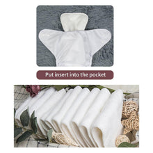Load image into Gallery viewer, Washable Baby Diapers with 12 Inserts - 6 Pack in Trendy Colors - Unisex Design