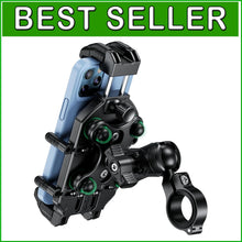 Load image into Gallery viewer, High-Speed Lock Motorcycle Phone Mount—Vibration Dampening, Easy Installation