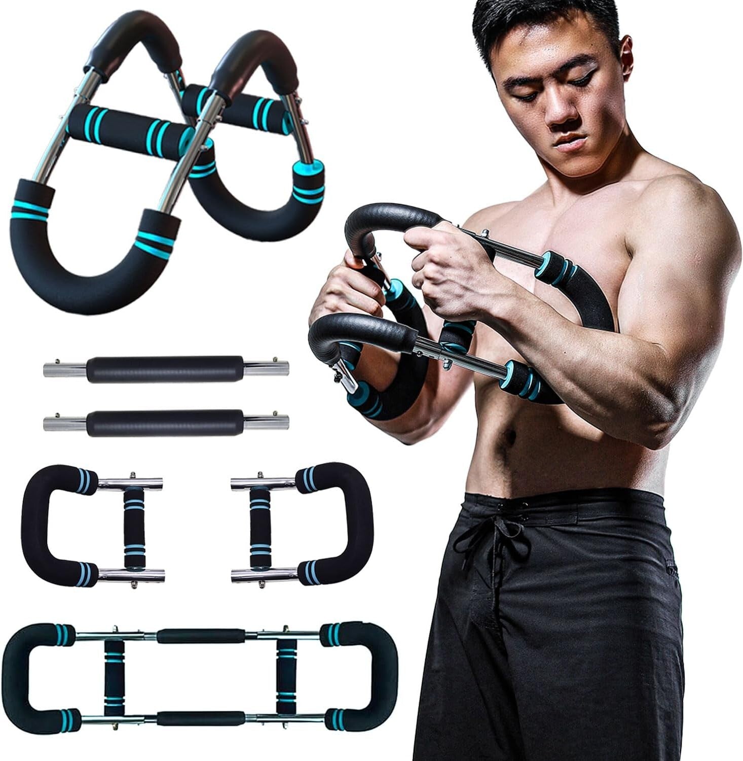 U-Shaped Handle Resistance Training Machine - Perfect for Upper Body Strength