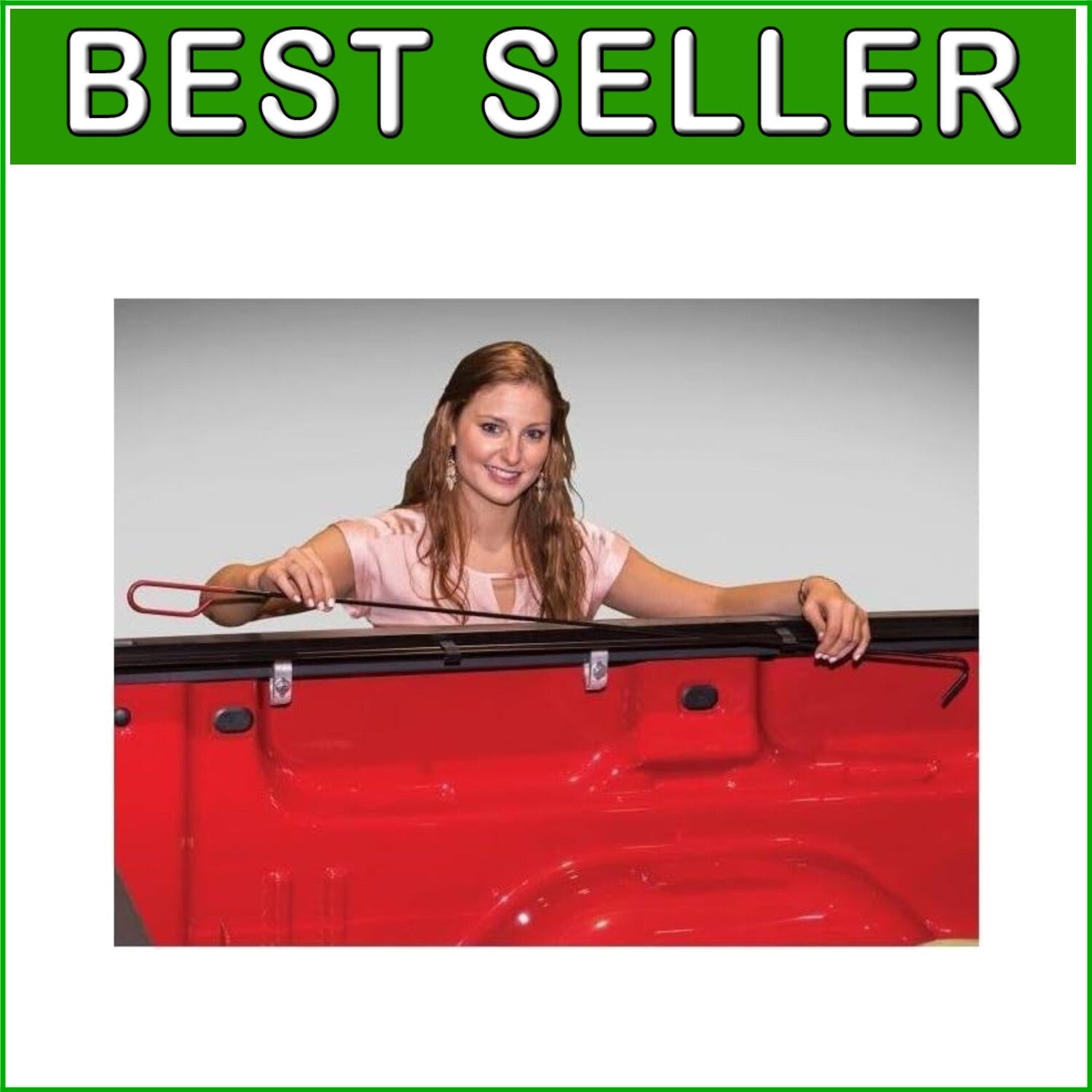 Automatic Tension Control Hook & Rod Tool - Perfect for Truck Bed Organization