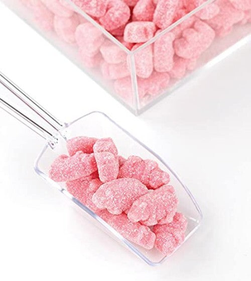 Mini Sour Pink Pig Gummies - 16 Oz Resealable Bag for Long Lasting Freshness