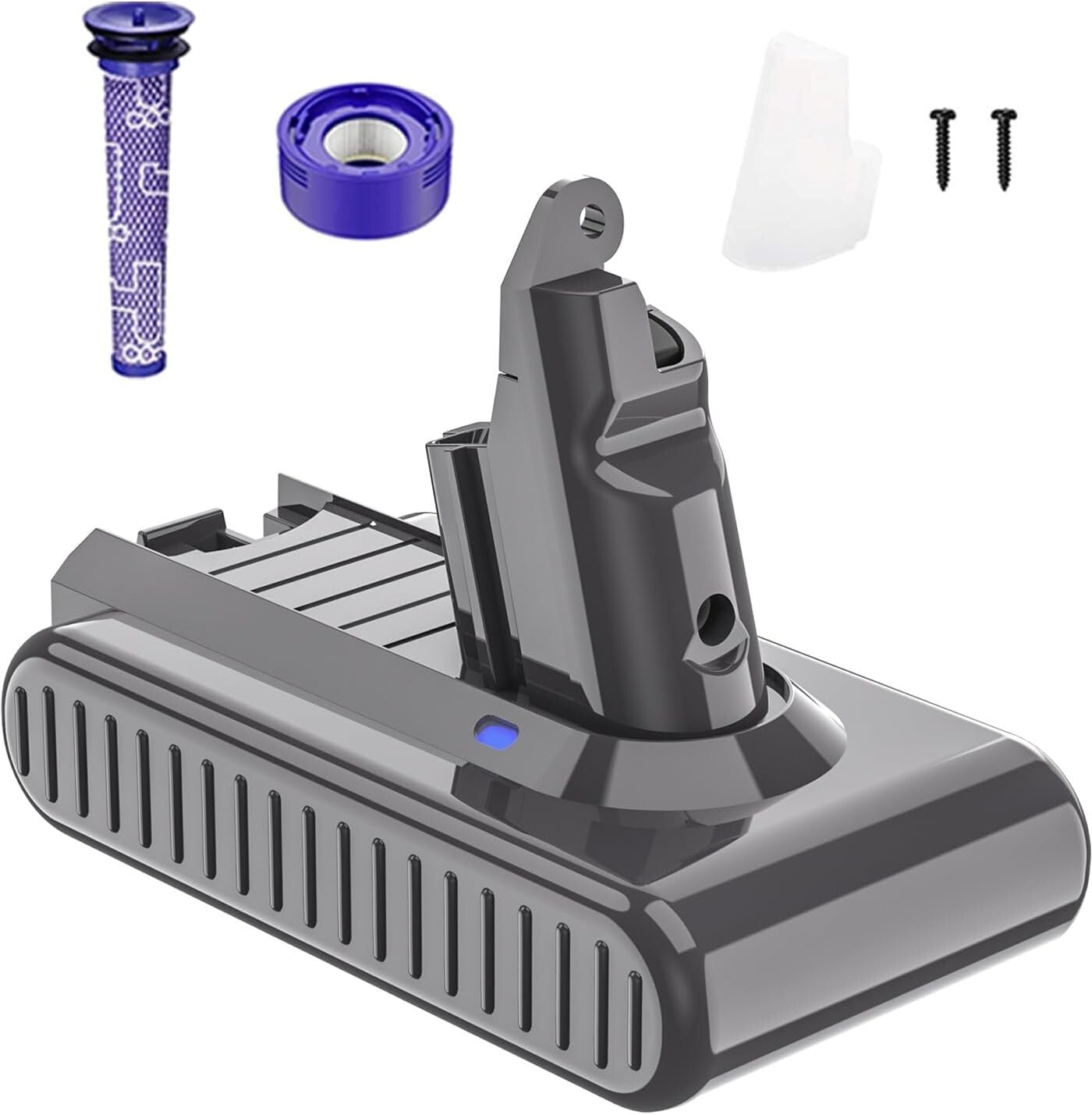 Reliable 21.6V V6 Battery Replacement - Safe, Easy Installation for Your Vacuum