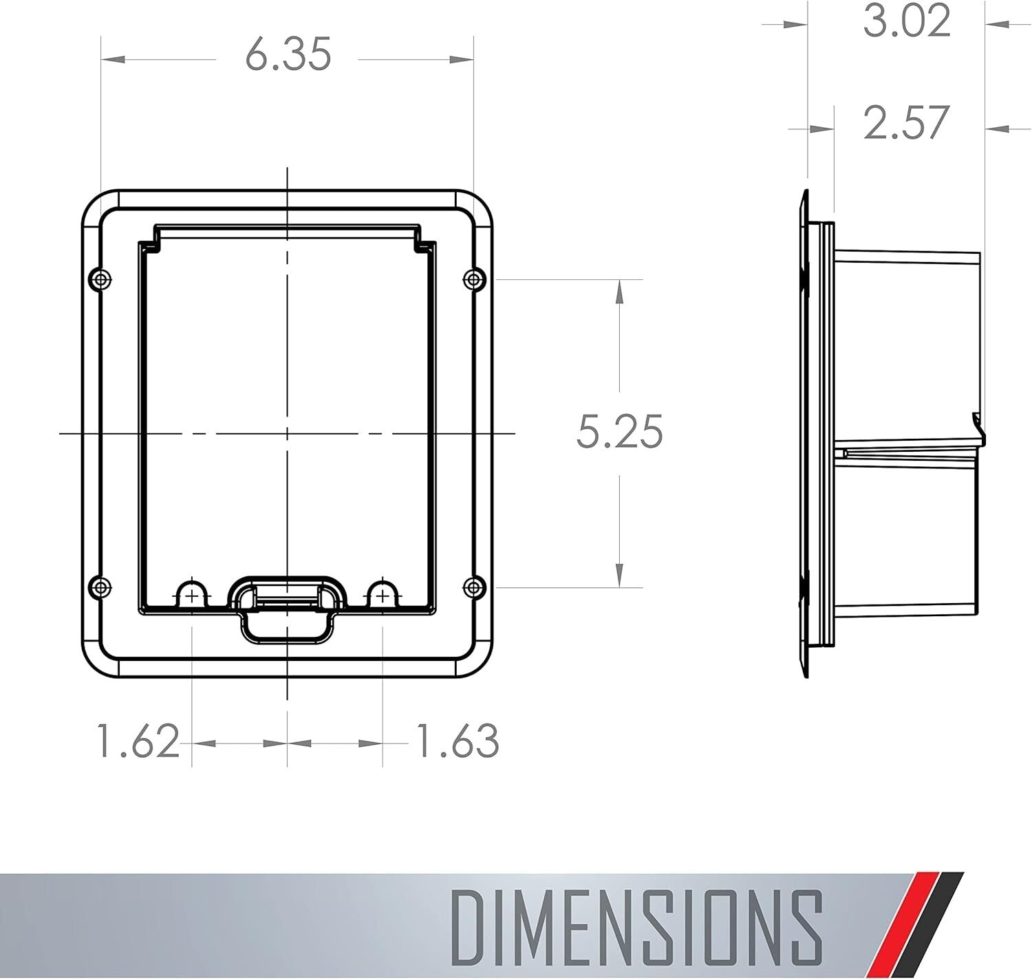 ADA-Compliant Weatherproof Electrical Outlet Cover with Slip-Resistant Surface