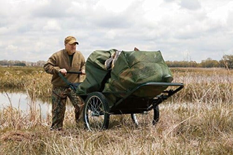 Versatile 550lb Capacity Hunting Cart with Heavy Duty Platform & Easy Assembly