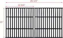 Load image into Gallery viewer, Broil King Compatible Cast Iron Grates - Solid Rod Design for Even Heat - 2 Pack