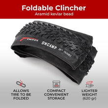 Load image into Gallery viewer, 28-Inch ETRTO 54-584 Mountain Bike Tire Pack - All-Terrain Confidence &amp; Quality