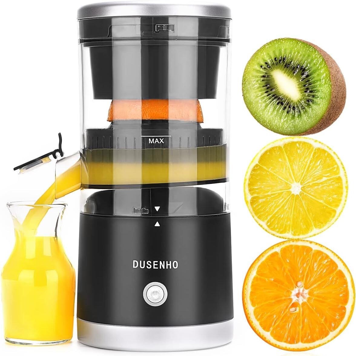 Compact Rechargeable Juicer with USB Charging - Ideal for Outdoor Citrus Juicing