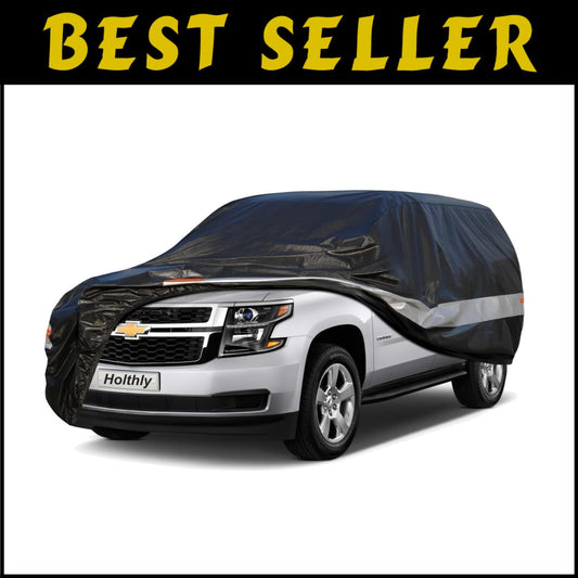 Heavy-Duty Custom Fit Car Cover for Large SUVs - Ultimate Weather Protection