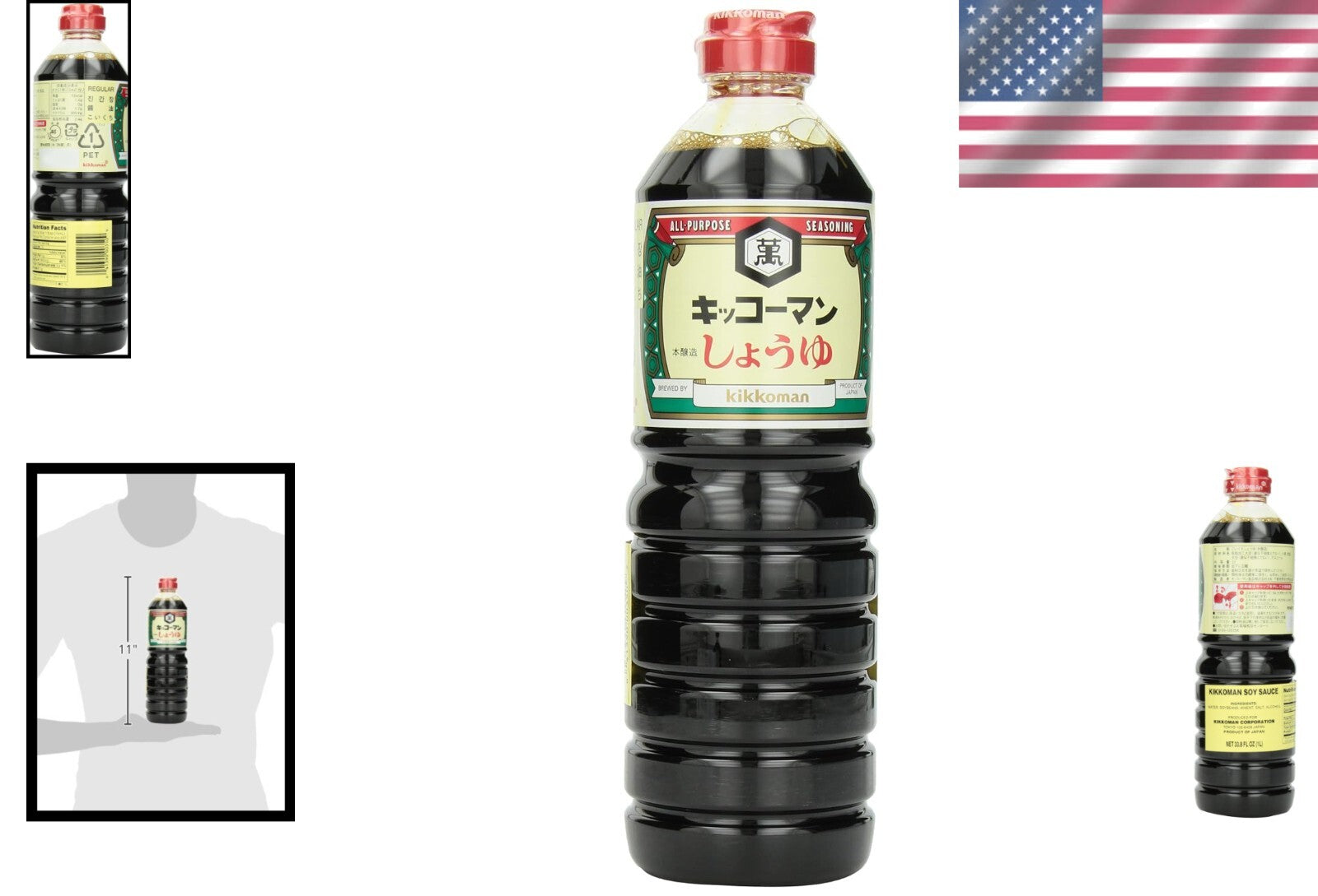 Authentic Soy Sauce, Pack of 5 - Ideal for Asian and Western Flavors