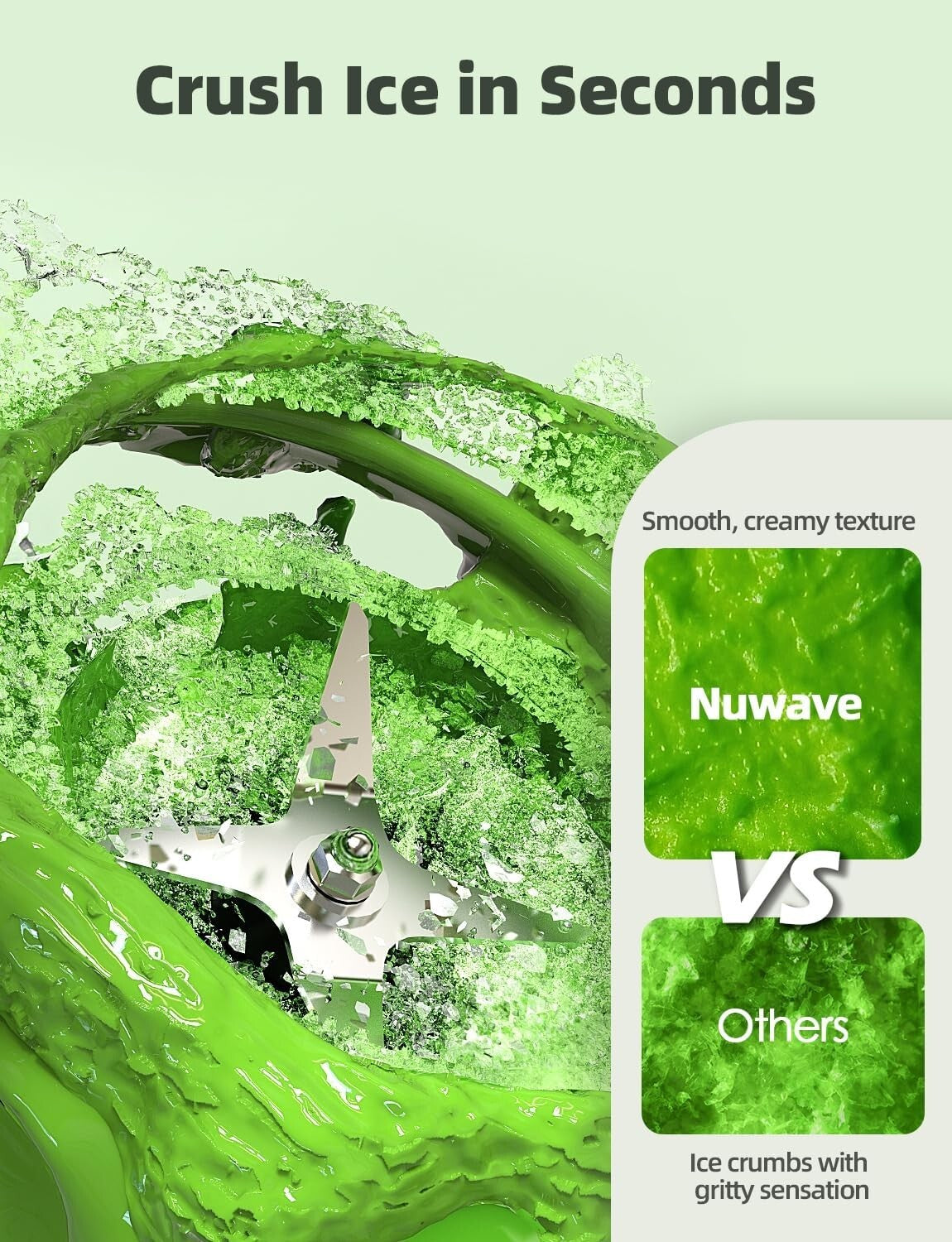 Professional-Grade Infinity Blender with 10 Speeds & Self-Cleaning Feature