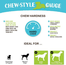 Load image into Gallery viewer, 10-Pack Compressed Rawhide Bones - Perfect for Large Dogs and Aggressive Chewers