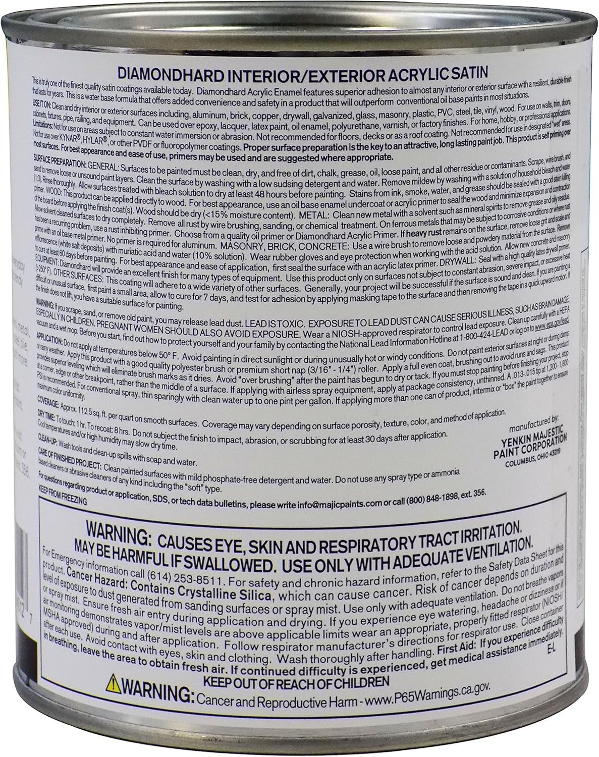 Durable Satin Finish Paint in Mocha - Perfect for Furniture & Home Projects