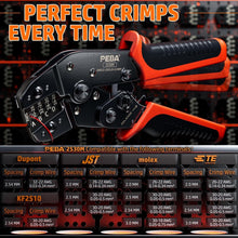 Load image into Gallery viewer, Versatile 4-in-1 Crimping Tool Kit for JST, Dupont &amp; Molex Connectors - 24 Types