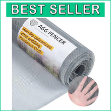 Load image into Gallery viewer, 24in x 25ft Galvanized Hardware Cloth - Premium Fencing for Poultry &amp; Gardens