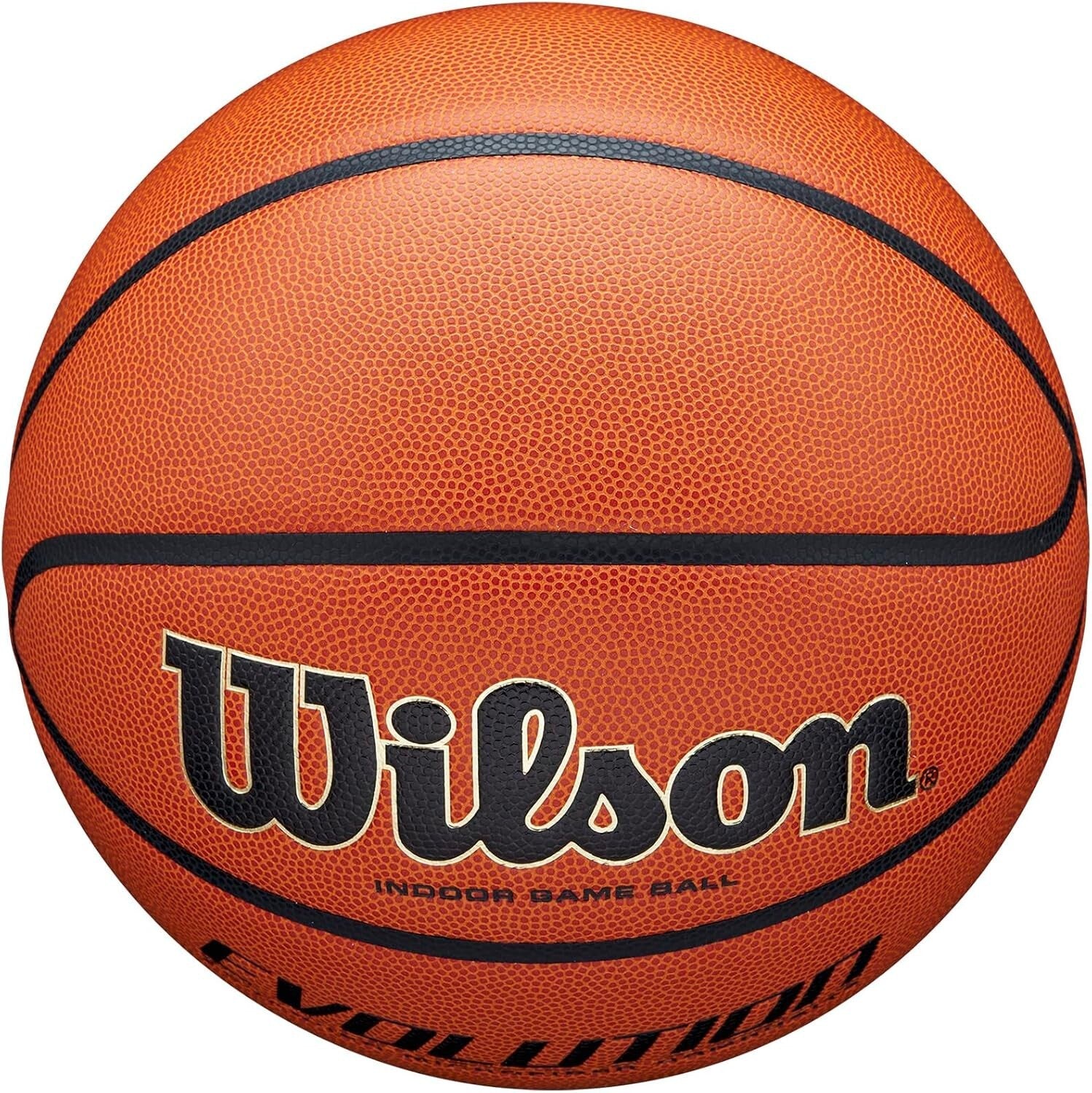 Evolution Indoor Basketball - Size 6, Exceptional Grip & Control - NFHS Approved