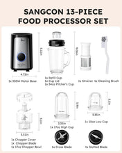 Load image into Gallery viewer, Compact 5-in-1 Electric Food Chopper &amp; Blender - Perfect for Effortless Cooking