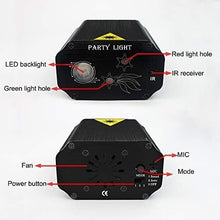 Load image into Gallery viewer, Multi-Effects Sound Activated Party Lights - Ideal for Weddings &amp; Birthdays