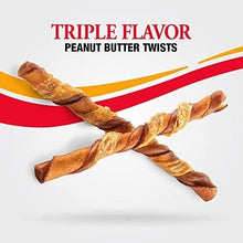 Load image into Gallery viewer, Good n Fun 18 Count Rawhide Twists: Triple Flavor Treats for All Life Stages
