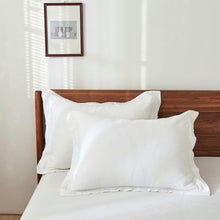 Load image into Gallery viewer, Classic 100% French Linen Pillow Shams - Breathable &amp; Eco-Friendly, Set of 2