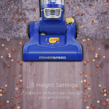 Load image into Gallery viewer, PowerSpeed Lightweight Bagless Upright Vacuum Cleaner - Efficient Home Cleaning