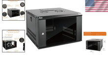 Load image into Gallery viewer, Premium 6U Server Enclosure with Easy Cable Management &amp; Versatile Setup Options