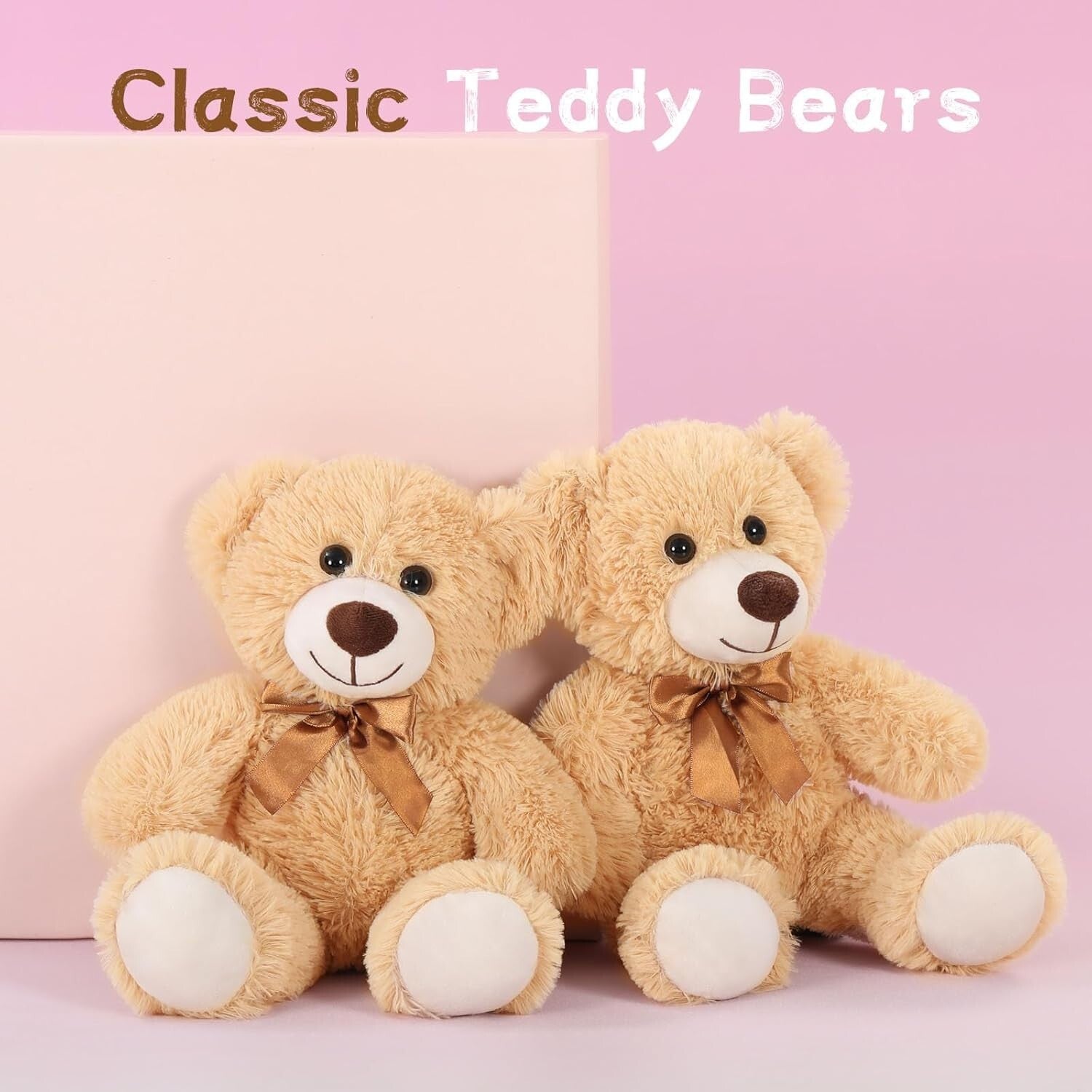 Adorable 13Pcs Bulk Soft Teddy Bears - Perfect for Celebrations & Events