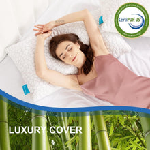 Load image into Gallery viewer, Adjustable King Size Pillows for All Sleep Positions - Soft Gel Foam (Set of 2)