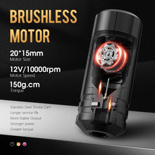 Load image into Gallery viewer, Lightweight 36mm Rotary Tattoo Machine with Adjustable Stroke Length Options