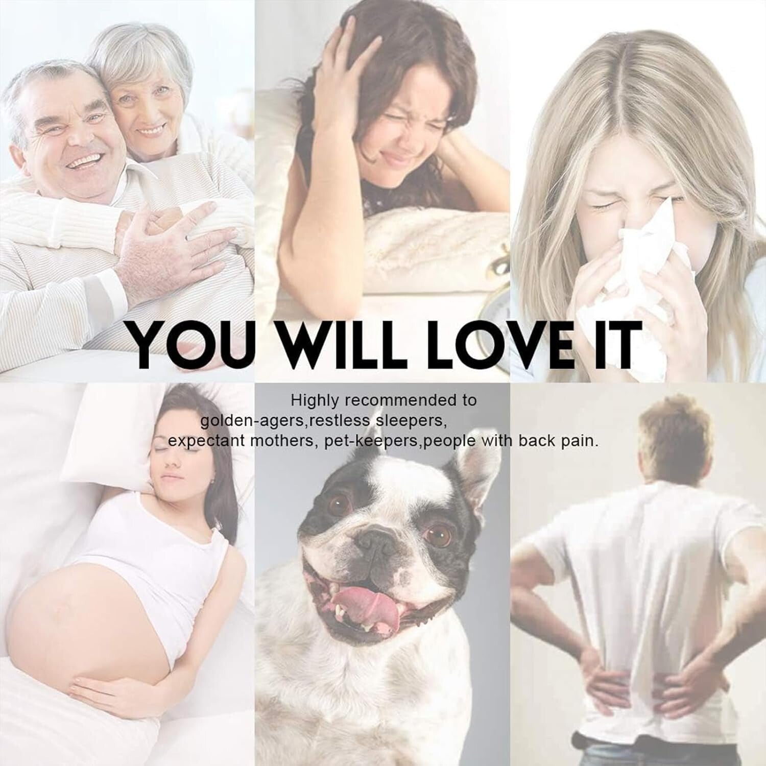 Full Mattress Protector with Deep Pocket & Soft Cooling Pillow Top - 100% Cotton