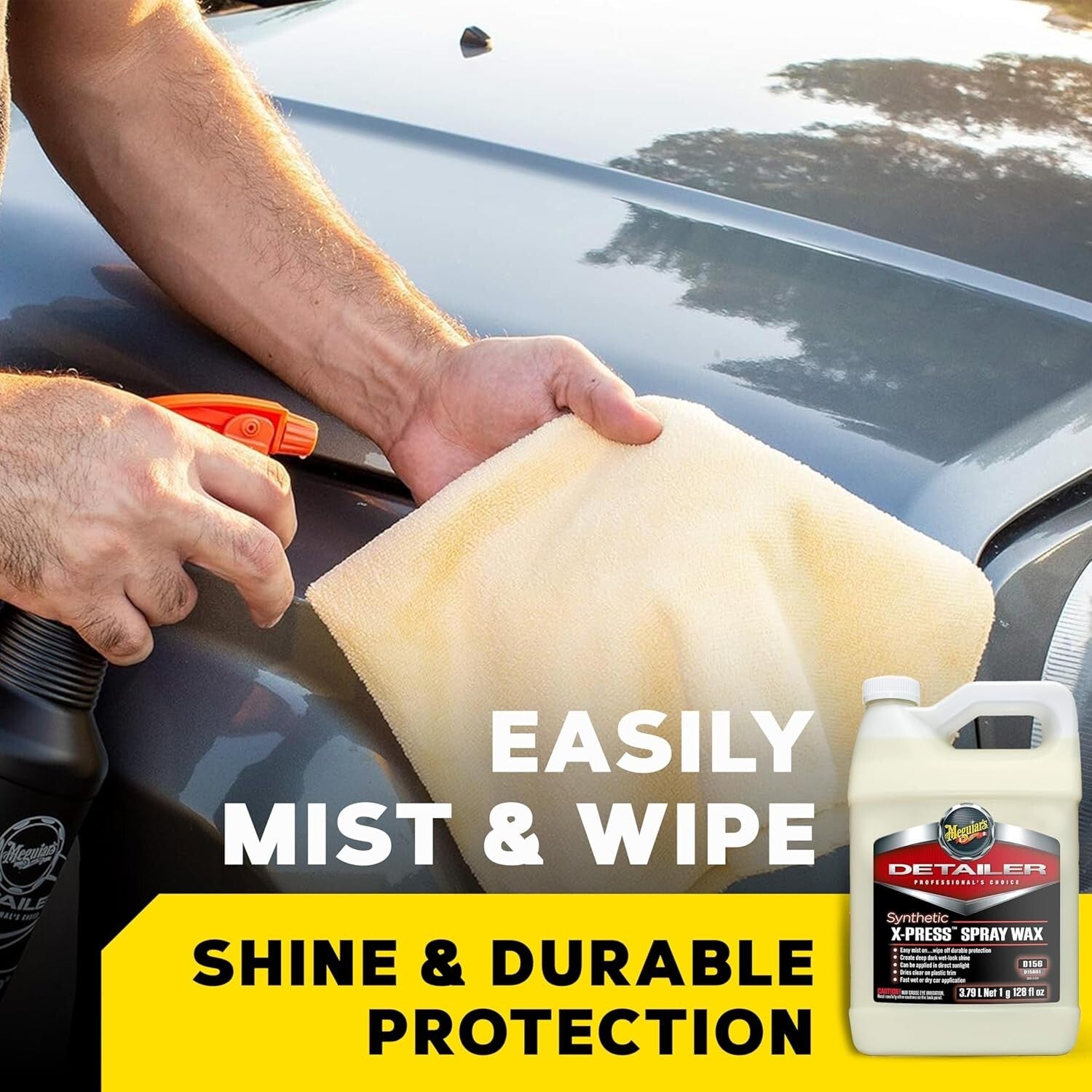 1 Gallon Synthetic X-Press Spray Wax for Expert-Level Car Shine & Protection
