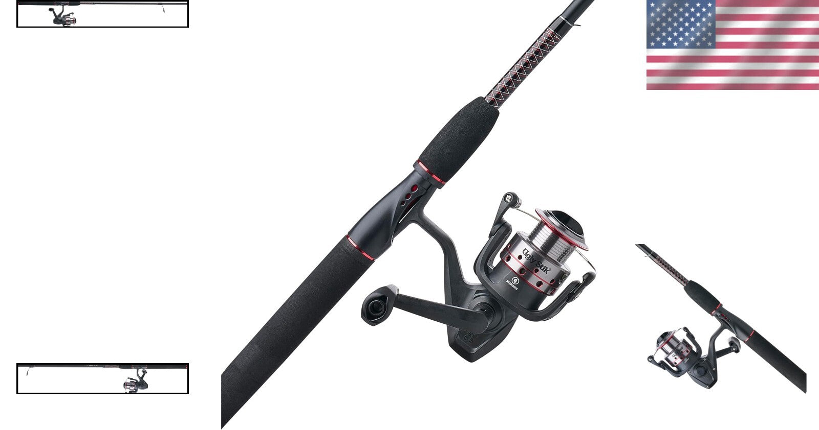 Durable 6.5ft GX2 Spinning Fishing Rod and Reel Combo - Portable & Reliable