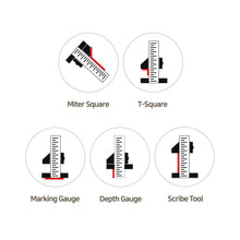 Load image into Gallery viewer, Lightweight Precision Scriber Gauge - Ergonomic Ruler for Professional Carpentry