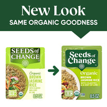 Load image into Gallery viewer, Organic Brown Jasmine Rice with Cilantro Lime - Quick 90-Second Meals (12 Pack)
