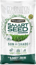 Load image into Gallery viewer, Premium Sun &amp; Shade Grass Mix 20 lb - Covers 6,660 sq. ft. Effortlessly