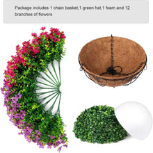 Load image into Gallery viewer, Chic Outdoor Hanging Flower Arrangement - UV Resistant for Year-Round Beauty